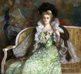 Portrait of Jadwiga Tyszkiewiczowa née Czetwertyńska